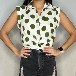 FOREVER 21 Crop Top Blouse